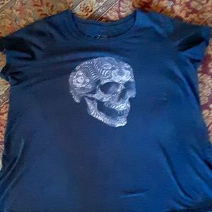 3x torrid skull t-shirt